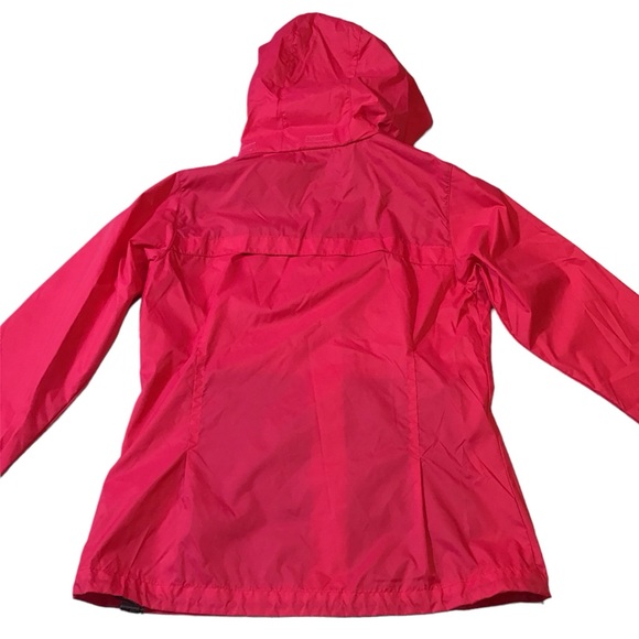 Columbia Womens Small Pink Switchback Waterproof Hooded Rain Jacket Packable - Picture 10 of 16